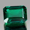 1.58 Ct. VVS Octagon Green Emerald Created Russia 1.58 Ct. VVS Octagon Green Emerald Created Russia