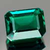 2.23 Ct. VVS Octagon Green Emerald Created Russia 2.23 Ct. VVS Octagon Green Emerald Created Russia