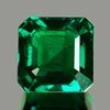 1.57 Ct. VVS Octagon Green Emerald Created Gem Russia 1.57 Ct. VVS Octagon Green Emerald Created Gem Russia