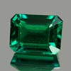 1.78 Ct. VVS Octagon Green Emerald Created Russia 1.78 Ct. VVS Octagon Green Emerald Created Russia