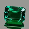 1.81 Ct. VVS Octagon Green Emerald Created Russia 1.81 Ct. VVS Octagon Green Emerald Created Russia