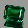 1.77 Ct. VVS Octagon Green Emerald Created Russia 1.77 Ct. VVS Octagon Green Emerald Created Russia