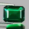 2.07 Ct. VVS Octagon Green Emerald Created Russia 2.07 Ct. VVS Octagon Green Emerald Created Russia