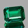 1.72 Ct. VVS Octagon Green Emerald Created Russia 1.72 Ct. VVS Octagon Green Emerald Created Russia