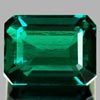 2.32 Ct. VVS Octagon Green Emerald Created Gem Russia 2.32 Ct. VVS Octagon Green Emerald Created Gem Russia