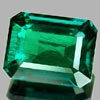 2.36 Ct. VVS Octagon Green Emerald Created Gem Russia 2.36 Ct. VVS Octagon Green Emerald Created Gem Russia