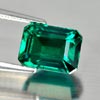 1.83 Ct. VVS Octagon Green Emerald Created Russia 1.83 Ct. VVS Octagon Green Emerald Created Russia