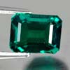 1.95 Ct. VVS Octagon Green Emerald Created Russia 1.95 Ct. VVS Octagon Green Emerald Created Russia