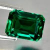 1.84 Ct. VVS Octagon Green Emerald Created Russia 1.84 Ct. VVS Octagon Green Emerald Created Russia