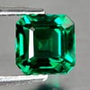 1.16 Ct. VVS Octagon Green Emerald Created Russia 1.16 Ct. VVS Octagon Green Emerald Created Russia
