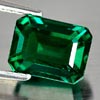 1.81 Ct. VVS Octagon Green Emerald Created Russia 1.81 Ct. VVS Octagon Green Emerald Created Russia
