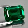 1.80 Ct. VVS Octagon Green Emerald Created Russia 1.80 Ct. VVS Octagon Green Emerald Created Russia