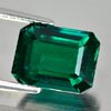 2.14 Ct. VVS Octagon Green Emerald Created Russia 2.14 Ct. VVS Octagon Green Emerald Created Russia