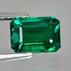 1.11 Ct. VVS Octagon Green Emerald Created Russia 1.11 Ct. VVS Octagon Green Emerald Created Russia