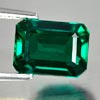 1.74 Ct. VVS Octagon Green Emerald Created Russia 1.74 Ct. VVS Octagon Green Emerald Created Russia