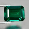 1.78 Ct. VVS Octagon Green Emerald Created Russia 1.78 Ct. VVS Octagon Green Emerald Created Russia