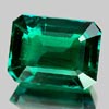 2.42 Ct. Octagon Cut Green Emerald Created Unheated 2.42 Ct. Octagon Cut Green Emerald Created Unheated