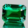 1.79 Ct. Octagon Green Emerald Created Gem Unheated 1.79 Ct. Octagon Green Emerald Created Gem Unheated