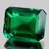 2.39 Ct. Octagon Shape Green Emerald Created Unheated 2.39 Ct. Octagon Shape Green Emerald Created Unheated