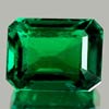 1.69 Ct. Octagon Cut Green Emerald Created Unheated 1.69 Ct. Octagon Cut Green Emerald Created Unheated
