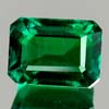 1.81 Ct. Octagon Cut Green Emerald Created Unheated 1.81 Ct. Octagon Cut Green Emerald Created Unheated