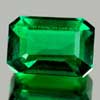 0.87 Ct. Beautiful Octagon Cut Green Emerald Created Unheated 0.87 Ct. Beautiful Octagon Cut Green Emerald Created Unheated