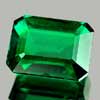 1.58 Ct. Octagon Green Emerald Created Unheated 1.58 Ct. Octagon Green Emerald Created Unheated