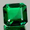 1.63 Ct. Octagon Green Emerald Created Unheated 1.63 Ct. Octagon Green Emerald Created Unheated