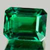 2.53 Ct. Octagon Green Emerald Created Unheated 2.53 Ct. Octagon Green Emerald Created Unheated