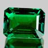1.71 Ct. Octagon Cut Green Emerald Created Unheated 1.71 Ct. Octagon Cut Green Emerald Created Unheated