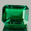 1.61 Ct. Octagon Green Emerald Created Unheated 1.61 Ct. Octagon Green Emerald Created Unheated