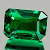 1.14 Ct. Beautiful Octagon Cut Green Emerald Created Unheated 1.14 Ct. Beautiful Octagon Cut Green Emerald Created Unheated