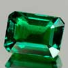 1.63 Ct. Beautiful Green Emerald Created Octagon Cut Unheated 1.63 Ct. Beautiful Green Emerald Created Octagon Cut Unheated