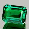 1.88 Ct. Beautiful Green Emerald Created Octagon Cut Unheated 1.88 Ct. Beautiful Green Emerald Created Octagon Cut Unheated