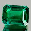 1.63 Ct. Octagon Green Emerald Created Unheated 1.63 Ct. Octagon Green Emerald Created Unheated