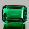 1.71 Ct. Octagon Green Emerald Created Unheated 1.71 Ct. Octagon Green Emerald Created Unheated