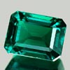 1.75 Ct. Octagon Green Emerald Created Unheated 1.75 Ct. Octagon Green Emerald Created Unheated