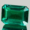 1.10 Ct. Beautiful Green Emerald Created Octagon Cut Unheated 1.10 Ct. Beautiful Green Emerald Created Octagon Cut Unheated