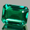 1.76 Ct. Beautiful Octagon Cut Green Emerald Created Unheated 1.76 Ct. Beautiful Octagon Cut Green Emerald Created Unheated