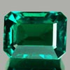 1.74 Ct. Octagon Green Emerald Created Unheated 1.74 Ct. Octagon Green Emerald Created Unheated