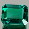 2.49 Ct. Octagon Green Emerald Created Unheated 2.49 Ct. Octagon Green Emerald Created Unheated