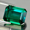 2.46 Ct. Octagon Shape Green Emerald Created Russia