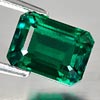 1.88 Ct. Attractive Octagon Cut Green Emerald Created Unheated 1.88 Ct. Attractive Octagon Cut Green Emerald Created Unheated