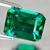2.15 Ct. Beautiful Octagon Cut Green Emerald Created Unheated 2.15 Ct. Beautiful Octagon Cut Green Emerald Created Unheated
