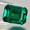 1.69 Ct. Vivid Green Emerald Created Octagon Cut Unheated 1.69 Ct. Vivid Green Emerald Created Octagon Cut Unheated