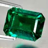 1.80 Ct. Octagon Shape Green Emerald Created Russia 1.80 Ct. Octagon Shape Green Emerald Created Russia
