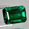 1.91 Ct. Octagon Shape Green Emerald Created Russia 1.91 Ct. Octagon Shape Green Emerald Created Russia