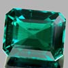 2.19 Ct. Octagon Green Emerald Created Gem Unheated 2.19 Ct. Octagon Green Emerald Created Gem Unheated