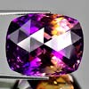 40.11 Ct. Clean Cushion Checkerboard Bi Color Ametrine