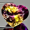 28.73 Ct. Clean Heart Hydrothermal Bi Color Ametrine